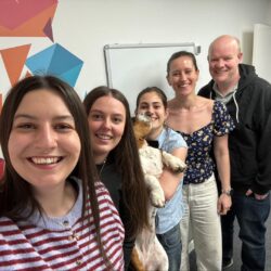 Last week we were joined by Sylvie, our first work experience student