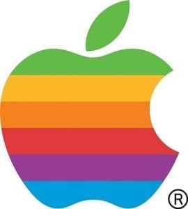 Old Apple logo