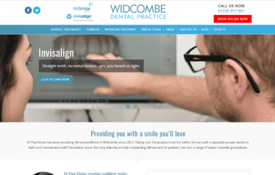 widcombe dental website