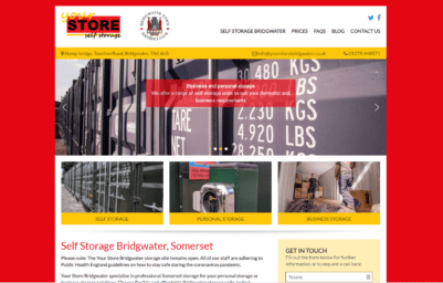 your store bridgwater website