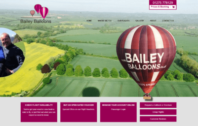 bailey balloons website