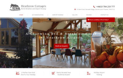 heathrow cottage website