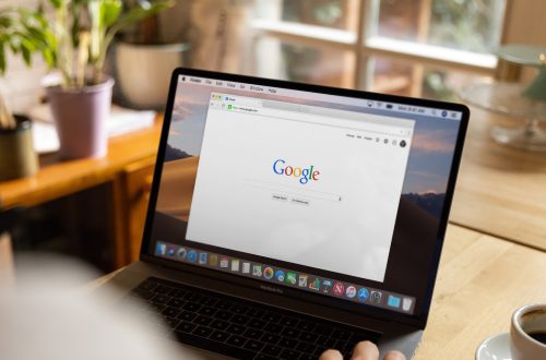 google business profile on laptop