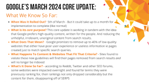 March 2024 Core Update Presentation