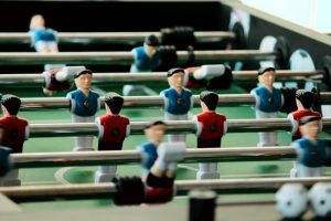 table football close up