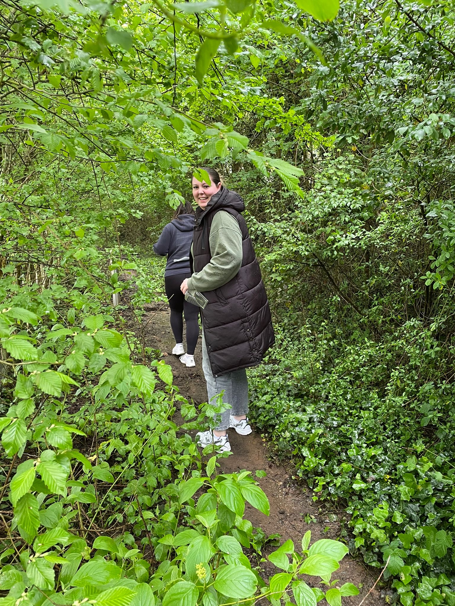 becky in the woods