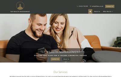 TLF Wealth Management homepage